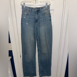 NEVER WORN H&M High Rise Wide Legged Jeans, size 2